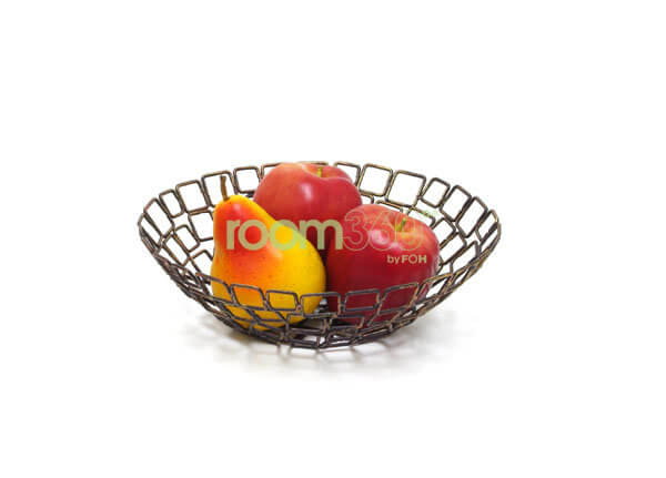 10" Coppered Linked Basket