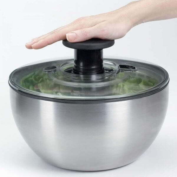 SteeL Salad Spinner