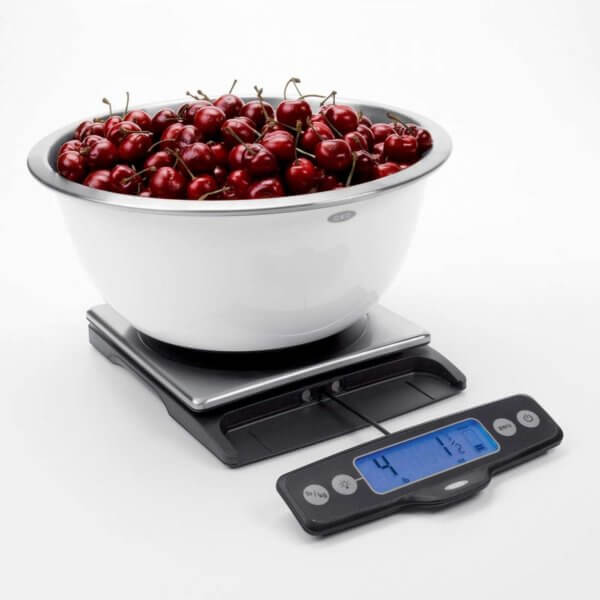 11lb Food Scale with Pull Out Displ