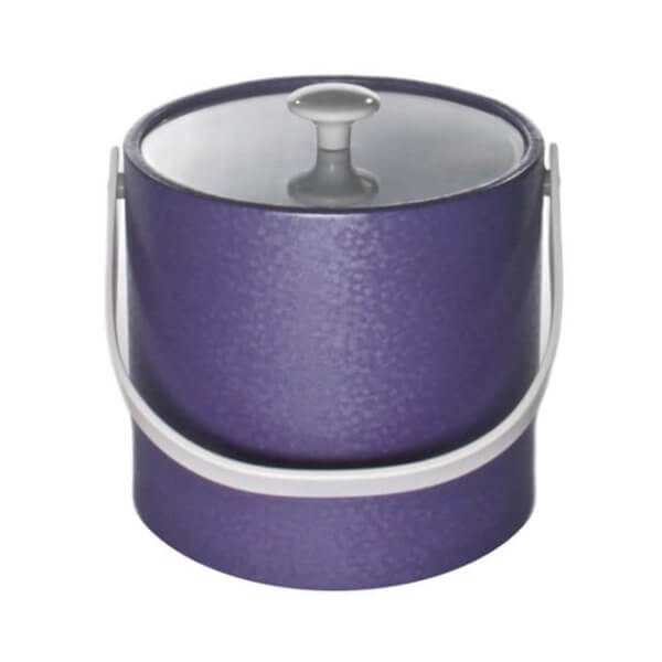 Retro 3 Quart Ice Bucket Lavender