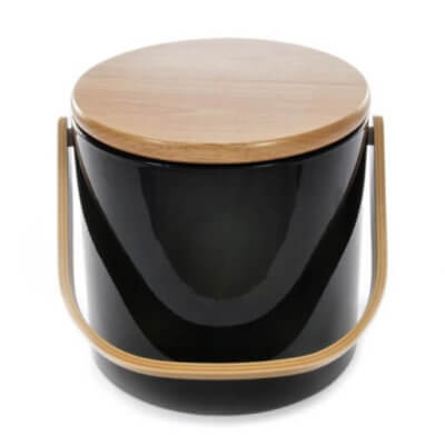 Beachwood Black 3 Quart Ice Bucket