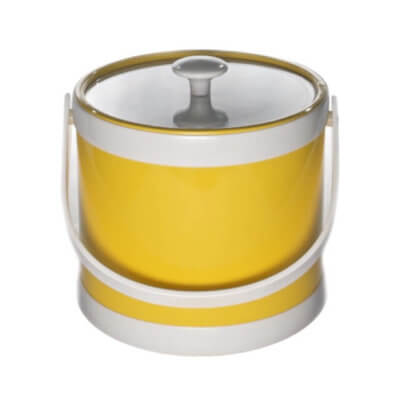 Springtime 3 Quart Ice Bucket Yellow