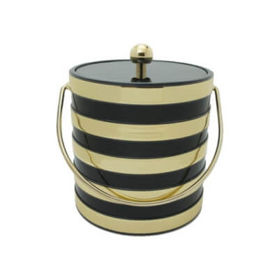Black Barrel 3 Quart Ice Bucket