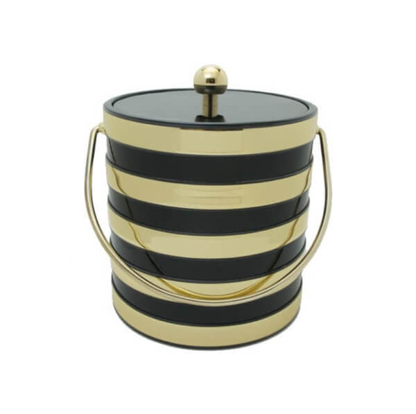 Black Barrel 3 Quart Ice Bucket