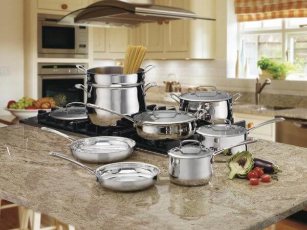 Contour™ Stainless Cookware 13 Piece Set