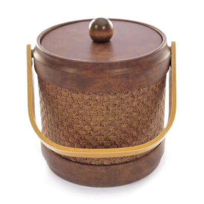 Wicker Acorn 3 Quart Ice Bucket