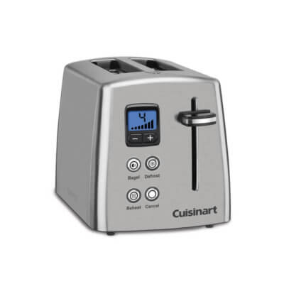 2 Slice Countdown Metal Toaster