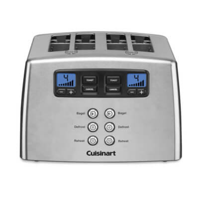 Touch To Toast™ Leverless 4 Slice Toaster