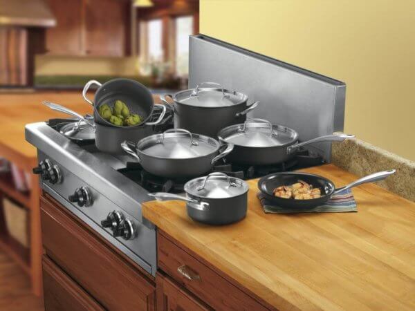 GreenGourmet® Hard Anodized 12 Piece Set