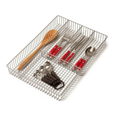 Grid Large Flatware Tray
