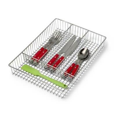 Grid Small Flatware Tray