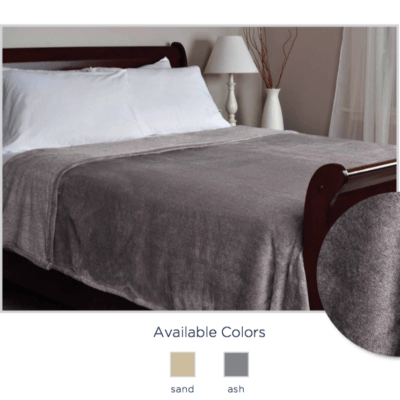 Heathered VelvetLoft® Blanket