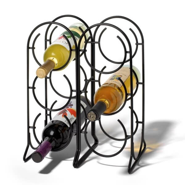 Horseshoe 6-Bottle Wine Rack