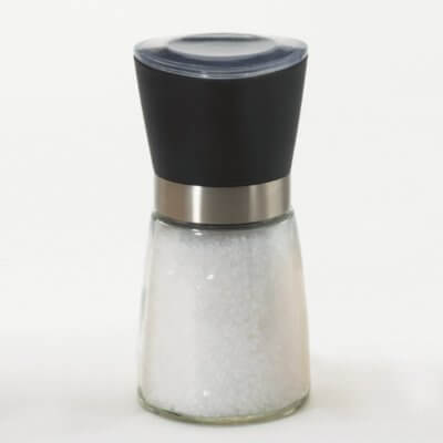 Kamenstein® Glass Grinder with Salt