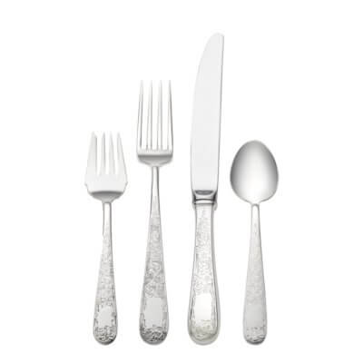 Kirk Stieff® Old Maryland Engraved 4 Piece Dinner Setting