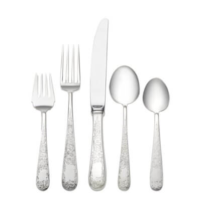 Kirk Stieff® Old Maryland Engraved 5 Piece Dinner Setting