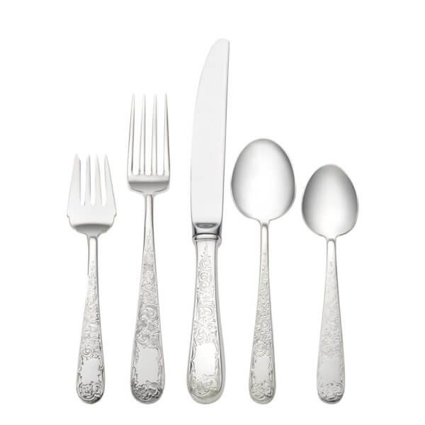 Kirk Stieff® Old Maryland Engraved 5 Piece Dinner Setting