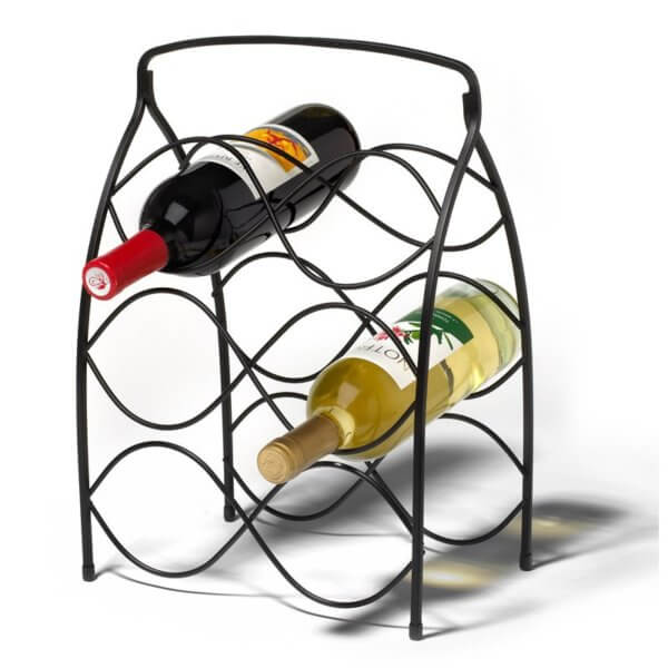 Neko 6-Bottle Wine Rack