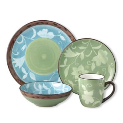 Pfaltzgraff® Patio Garden 4 Piece Place Setting