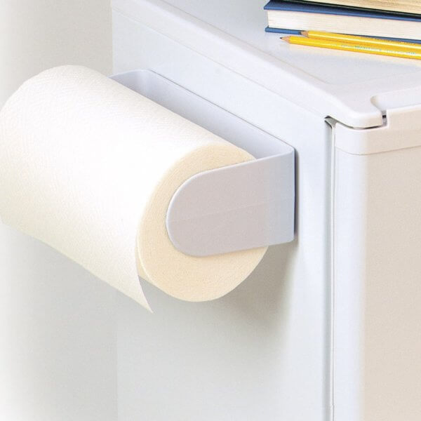 Screw Mount/Adhesive Paper Towel Holder
