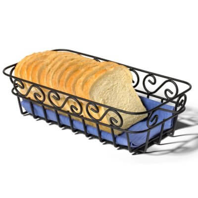 Scroll Bread Basket
