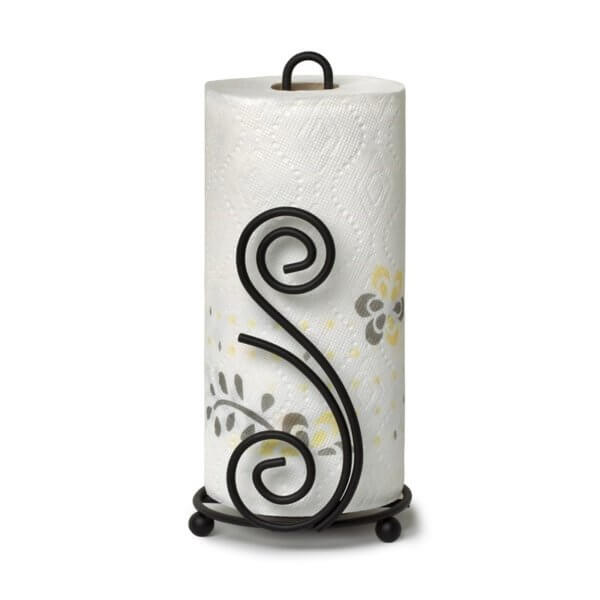 Scroll Deco Paper Towel Holder