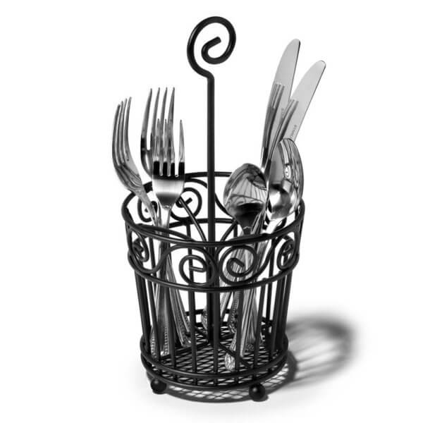 Scroll Silverware Caddy