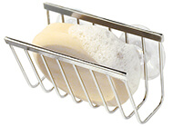 Gia Suction Soap & Sponge Holder