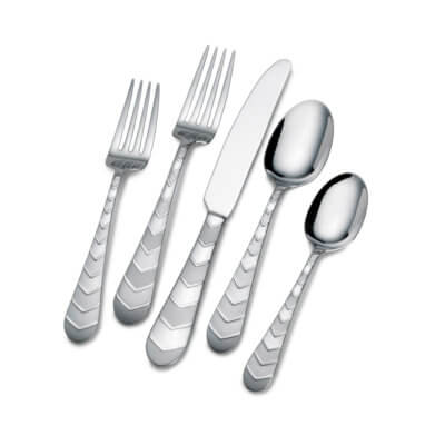 Towle® Everyday Kirby Frost 20 Piece Flatware Set