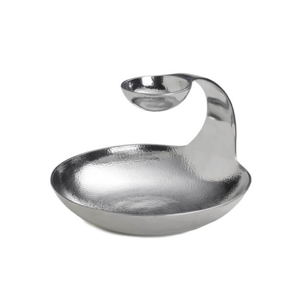 Towle® Hammersmith Gooseneck Chip and Dip Tiered Server