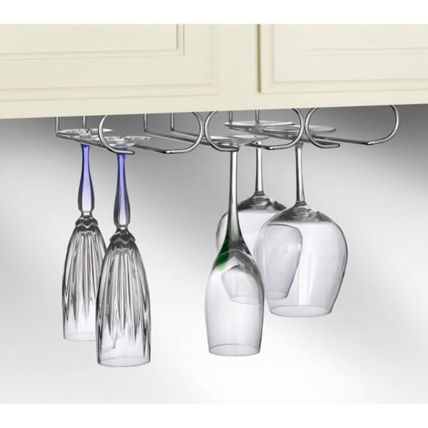 Under the Cabinet Triple Stemware Holder
