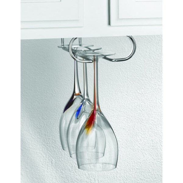 Under the Cabinet Wire Stemware Holder