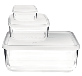 Bormioli Rocco Frigoverre 5 oz. Rectangle Food Storage Container