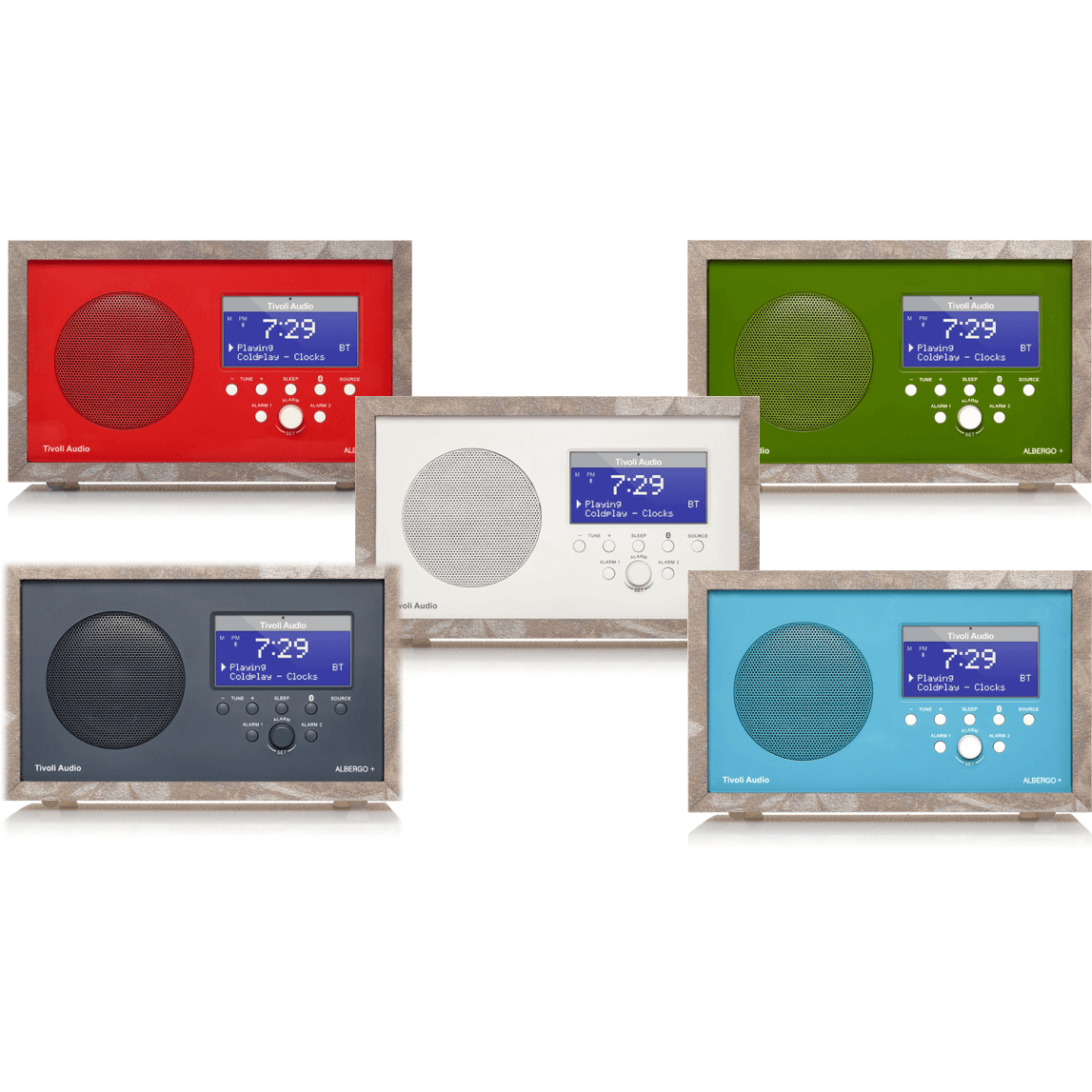 Audio & Home Theatre Home Audio & Kitchen Radios Gloss Blue Tivoli