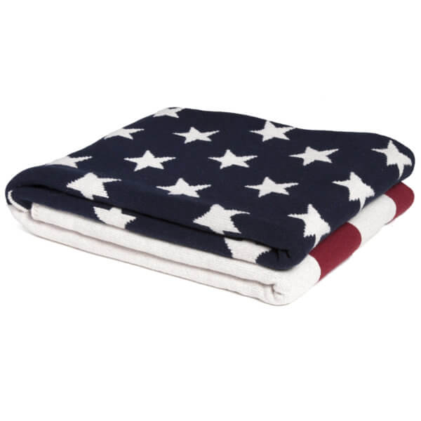 Eco American Flag Throw - Image 2