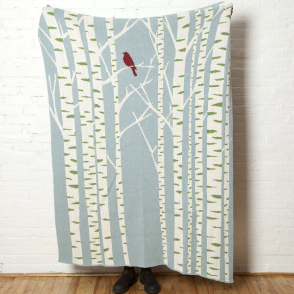 Eco Birch Tree Throw - Image 2