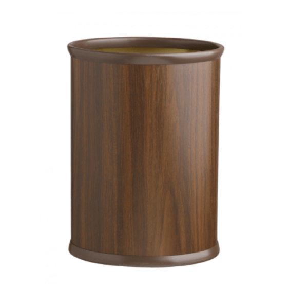 Woodcraft Walnut 14''Oval Waste Basket