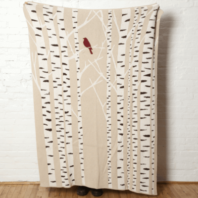 Eco Birch Tree Throw