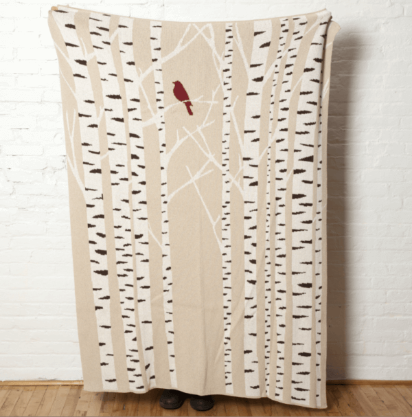 Eco Birch Tree Throw