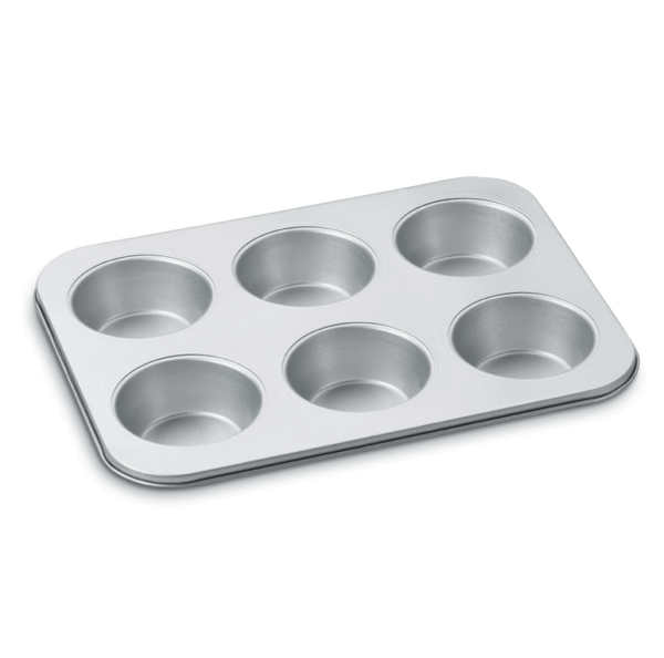 6 Cup Jumbo Muffin Pan - Classic Stainless