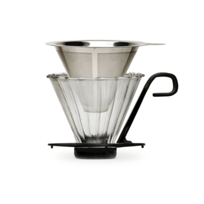 Primula Pike Pour Over, 20 Oz, Glass Coffee Dripper & Carafe