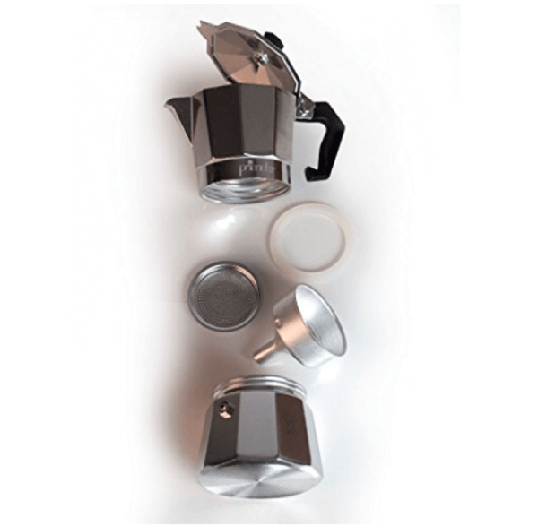 Aluminum Stovetop Espresso Coffee Maker 9 cup - Image 3