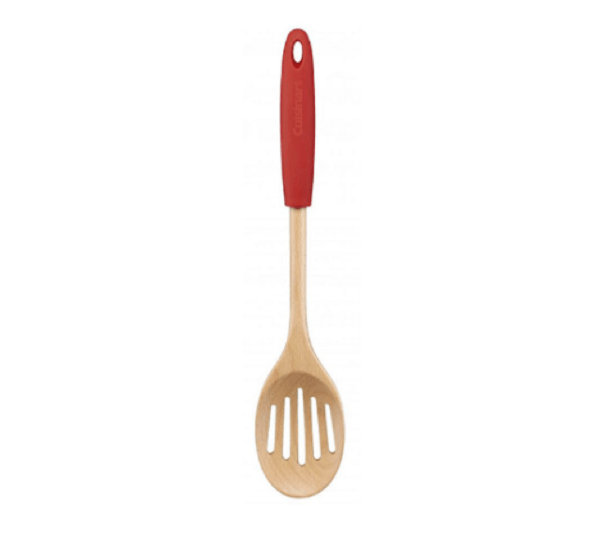 Beechwood Fusion Collection Silicone Slotted Spoon