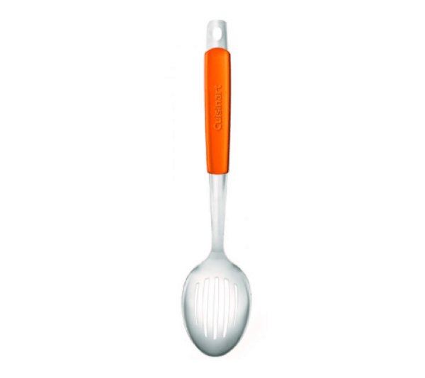 Cool Grips Collection Stainless Steel Slotted Spoon - Colors