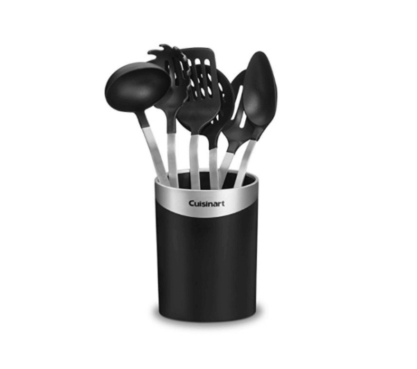 Crock With Barrel Handle Collection Tools (Set Of 7)