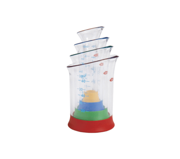4 Piece Mini Measuring Beaker Set