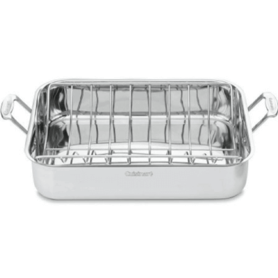 16" Roasting Pan With Rack