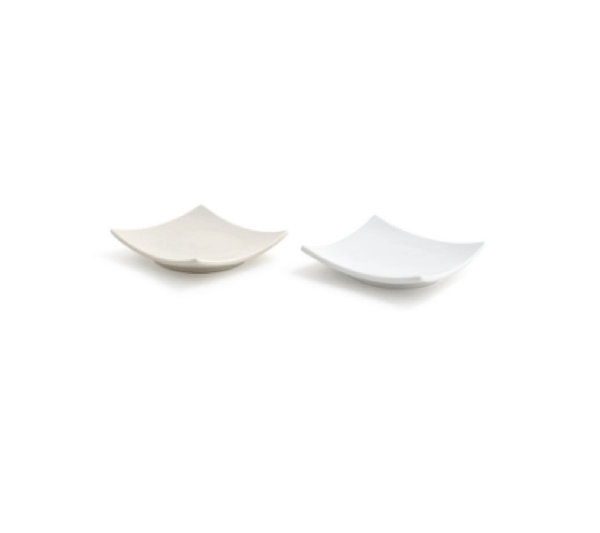 4" Square Origami® Plate