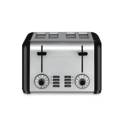 4 Slice Compact Stainless Toaster
