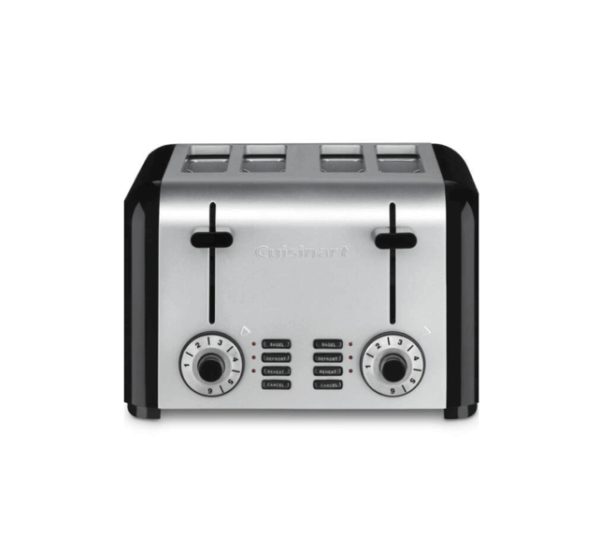 4 Slice Compact Stainless Toaster